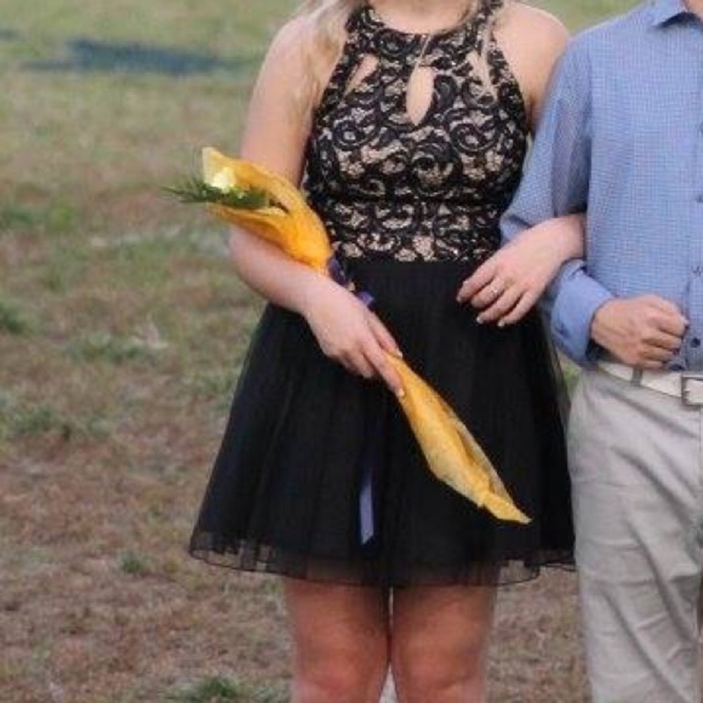 Black and Tan 2 piece dress from windsor size 5